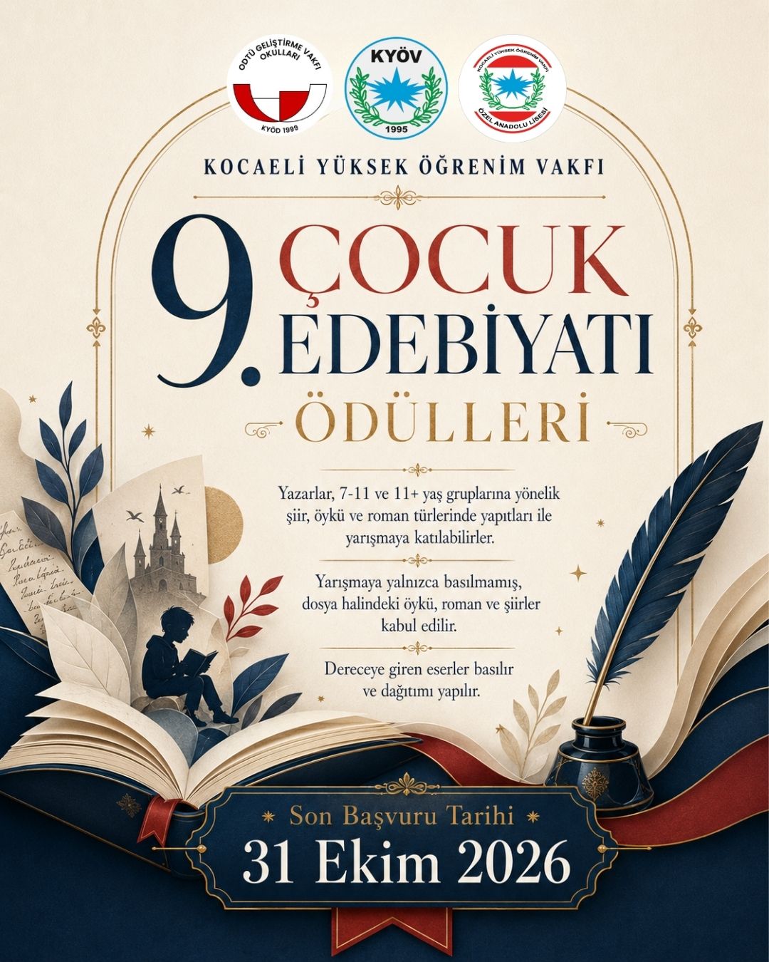 9.ÇOCUK EDEBİYATI ÖDÜLLERİ ŞARTNAMESİ