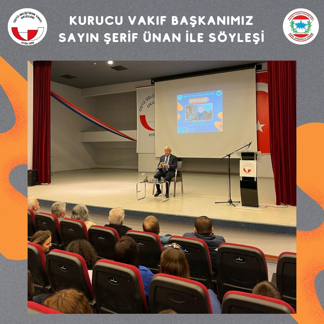 Kurucu Vakıf Başkanımız Şerif Ünan İle Söyleşi